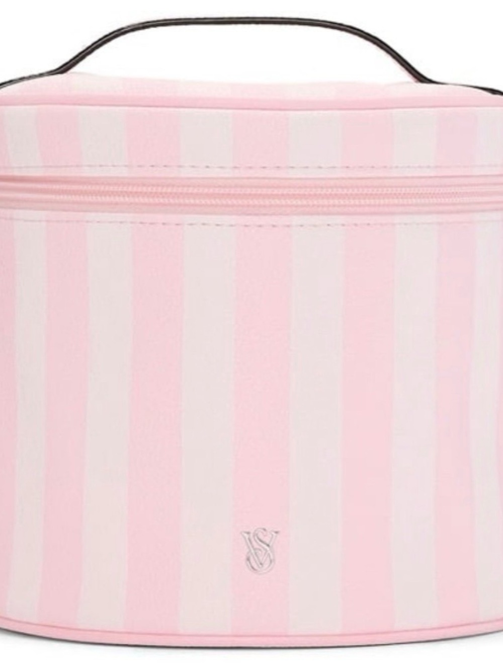 VICTORIA’S SECRET 2 PIECE VANITY MAKEUP/STORAGE CASES IN HERITAGE STRIPES - Picture 3 of 16